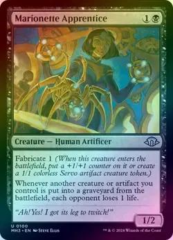 MARIONETTE APPRENTICE (FOIL) (MH3) Modern Horizons 3 - MTG - NM - Image 1
