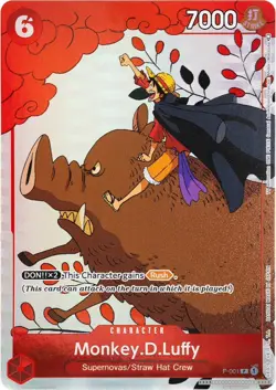 Monkey.D.Luffy (Gift Collection 2023) [OP-PR - P-001] - NM [Foil] TCG One Piece - Image 1