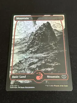 1x Mountain (275) FOIL - Innistrad: Crimson Vow (VOW) Magic MTG - Image 1
