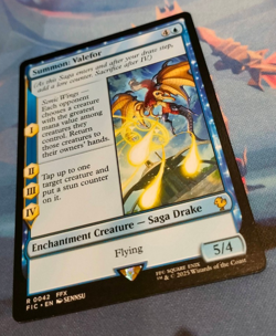Summon: Valefor - Final Fantasy Commander - Rare - NM (see pics) MTG - Image 3
