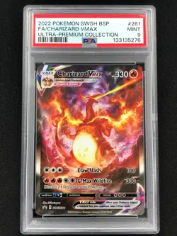 Pokemon 2022 Charizard VMax SWSH261 PSA 9 Mint - Image 1