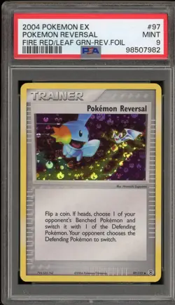 Pokemon Pokemon Reversal EX Fire Red & Leaf Green Reverse Holo #97 PSA 9 Mint - Image 1