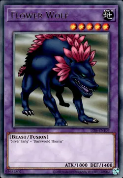 Flower Wolf - Rare LOB-EN107 - NM - YuGiOh - Image 1
