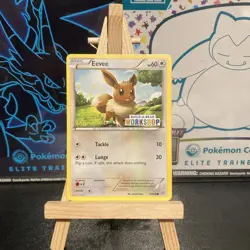 Pokemon TCG Eevee Build-A-Bear Promo Card 63/98 MP poke kid Eevee swsh042 - Image 1