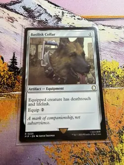 Basilisk Collar - Fallout - NM - MTG - Image 3