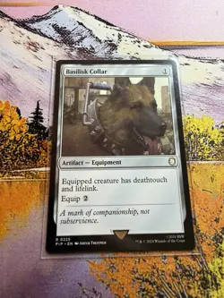 Basilisk Collar - Fallout - NM - MTG - Image 5