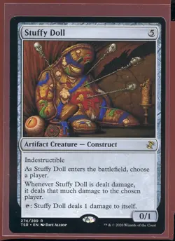Stuffy Doll Rare NM Time Spiral Remastered TSR Magic the Gathering MTG - Image 1