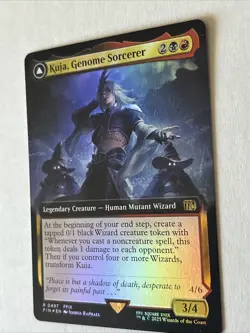 1x Kuja, Genome Sorcerer, Extended Art Foil 0497, Final Fantasy, Magic MTG NM - Image 2