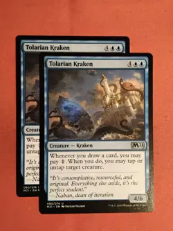 MTG - Tolarian Kraken (x2) Core Set 2021 M21 080/274 - Unplayed Mint+ - Image 1