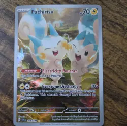 Pachirisu 208/198 Pokemon TCG Scarlet Violet Base Illustration Rare MINT - Image 2
