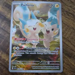 Pachirisu 208/198 Pokemon TCG Scarlet Violet Base Illustration Rare MINT - Image 4
