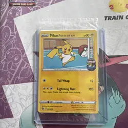 Pikachu On The Ball Pokemon Futsal Promo 2020 Sealed UK Exclusive 001/005 - Image 1