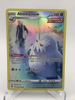 Abomasnow TG01/TG30 FA Trainer Gallery Astral Radiance Pokemon NM - Image 1