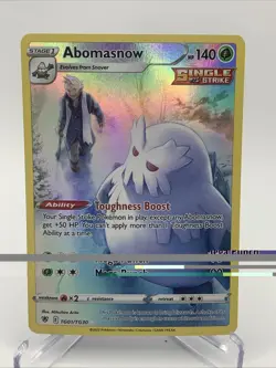 Abomasnow TG01/TG30 FA Trainer Gallery Astral Radiance Pokemon NM - Image 2