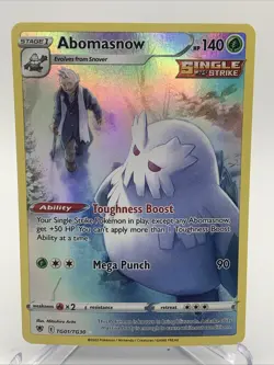 Abomasnow TG01/TG30 FA Trainer Gallery Astral Radiance Pokemon NM - Image 3