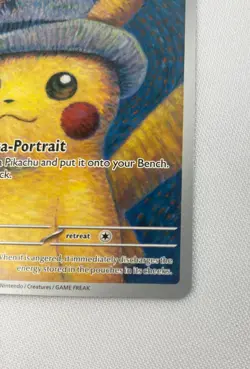2023 Pokemon SVP Black Star Promo #085 Van Gogh Pikachu with Grey Felt Hat - Image 4