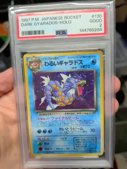 Pokemon TCG 1997 Japanese Rocket Dark Gyrados - Holo PSA 2 - Image 1