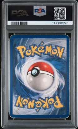 2004 POKEMON EX TEAM ROCKET RETURNS GOLD STAR #109 TREECKO-HOLO PSA 1 - Image 2