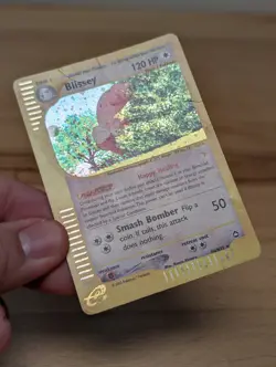 2002 Aquapolis E-Reader Blissey Holo Rare Wotc Vintage H06/H32 HP-Damage - Image 2