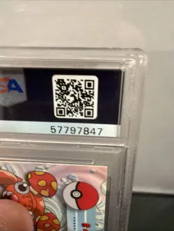 2000 Pokemon Game Topps Chrome Paras TV Rare #46 GEM 10 - Image 4