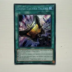 Yu-Gi-Oh Triple Tactics Talent RA01-EN063 Secret Rare 1st Edition - Image 1