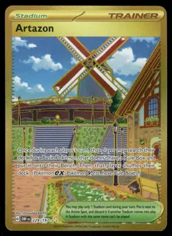 Pokemon Cards Artazon 229/197 Obsidian Flames Hyper Rare NM - Image 1