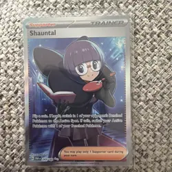 Shauntal 243/182 (NM) IR Scarlet & Violet: Paradox Rift 2023 Pokemon Card - Image 1