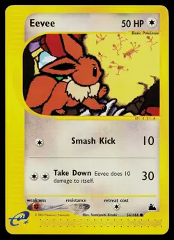 Pokemon Card - Eevee Skyridge 54/144 Common - Image 1