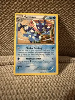 Greninja 40/122 Rare Pokemon card BreakPoint NM - Image 1
