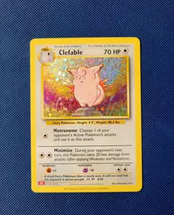 Clefable CLC 014/034 TCG Classic Collection Holo 2023 Pokemon Card - Image 1