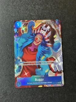 ST17-003 Buggy : Common Foil English One Piece TCG Card : Seven Warlords of the - Image 1