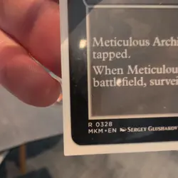 MTG: Murders at Karlov Manor: Borderless Meticulous Archive: LP Condition - Image 5