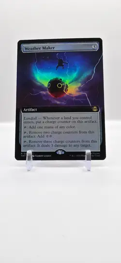 Weather Maker R 0279 (Extended Art) Foil - (MTG) Teenage Mutant Ninja Turtles - Image 1