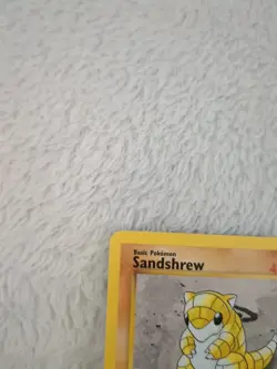 Sandshrew 62/102 Base Set Unlimited WOTC Vintage Pokemon LP - Image 2
