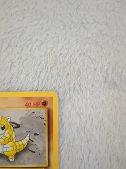 Sandshrew 62/102 Base Set Unlimited WOTC Vintage Pokemon LP - Image 3