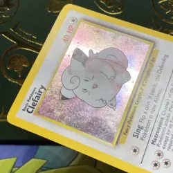 Pokemon 1999 Clefairy Holo Rare Base Set 5/102 MP - Image 4