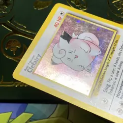 Pokemon 1999 Clefairy Holo Rare Base Set 5/102 MP - Image 5
