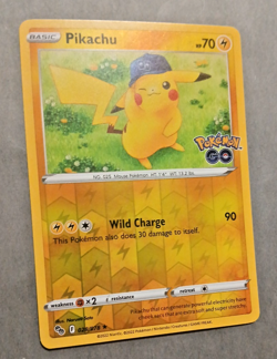 Pikachu 28/78 Pokemon Go Holo Rare 2022 Pokemon Card NM - Image 3