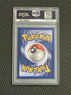 2000 Pokemon Neo Genesis Holo Rare Meganium First Edition 10/111 PSA 8 - Image 2