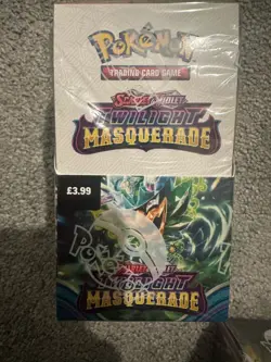 Pokemon Scarlet & Violet Twilight Masquerade Half Booster Box 18 Packs Brand New - Image 1