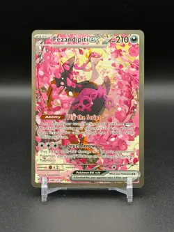 Pokemon Fezandipiti ex 288/217 Me: Ascended Heroes SIR - Image 1