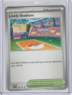 Lively Stadium SV08 – Playset (4x) – Surging Sparks – Pokemon TCG - Image 1