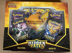 Pokemon TCG Hidden Fates RAICHU-GX COLLECTION SET - Image 1
