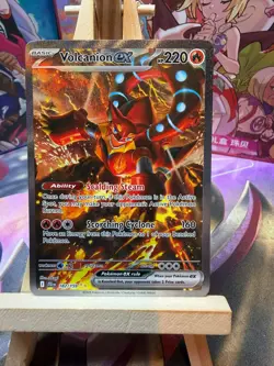 Volcanion ex 182/159 Special Illustration Rare Journey Together Pokemon NM - Image 1