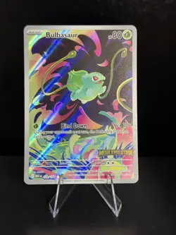 Pokemon Bulbasaur 133/132 Mega Evolution Illustration Rare Holo NM STAMPED - Image 1
