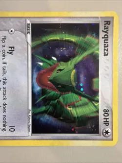 Pokemon TCG Rayquaza Holo - 3/17 - POP Series 1 - NM - Image 3