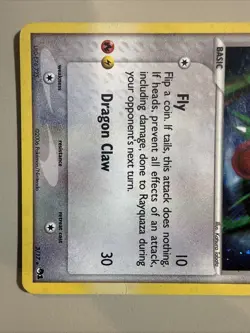 Pokemon TCG Rayquaza Holo - 3/17 - POP Series 1 - NM - Image 4
