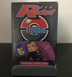 Pokemon WOTC Team Rocket Trouble Empty Box / Rule book/ Counters (No Cards) - Image 1
