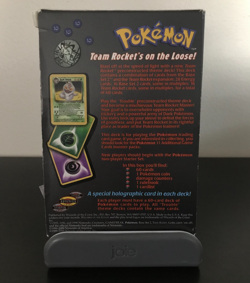 Pokemon WOTC Team Rocket Trouble Empty Box / Rule book/ Counters (No Cards) - Image 2