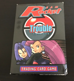 Pokemon WOTC Team Rocket Trouble Empty Box / Rule book/ Counters (No Cards) - Image 3